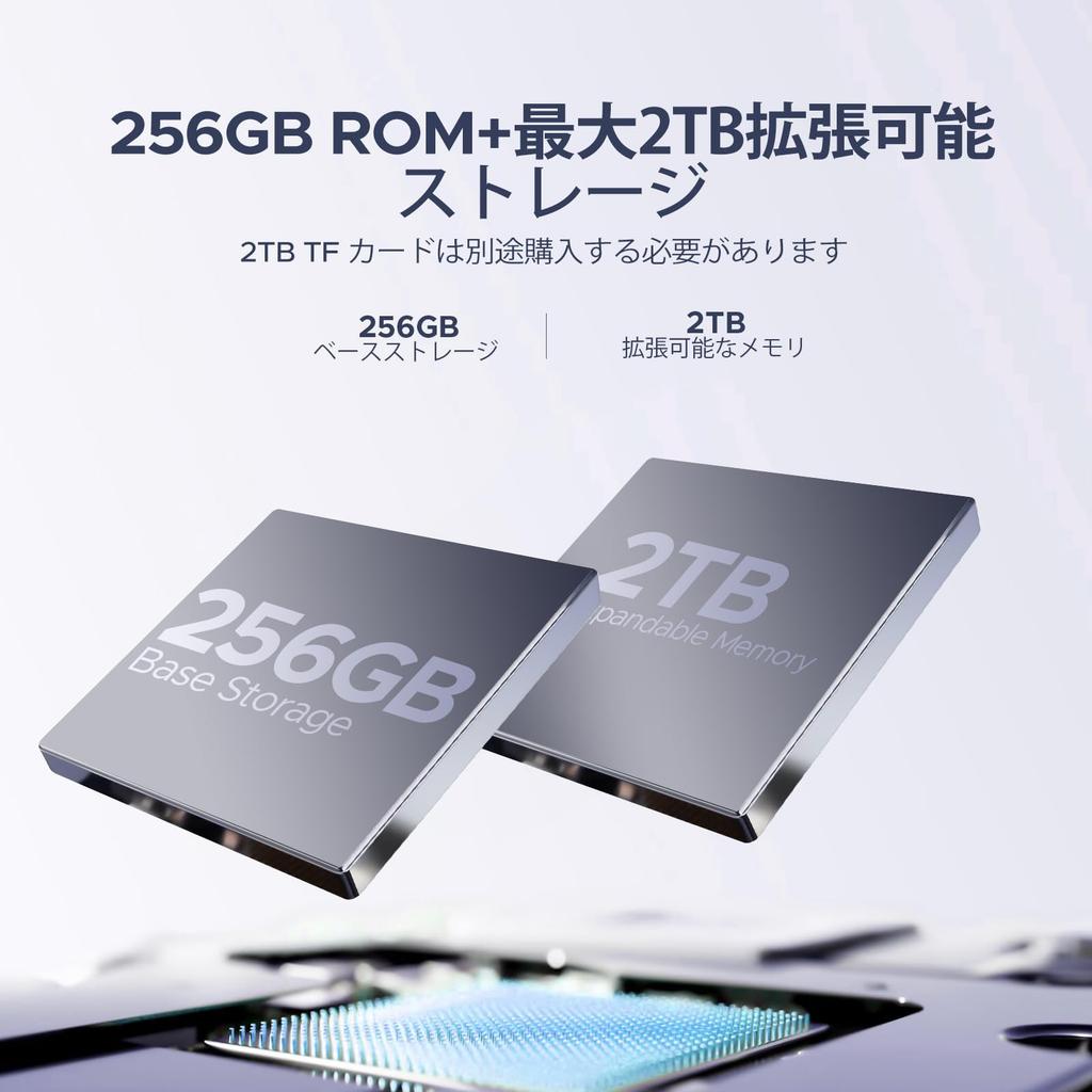 16 Model First Android 16 Tablet GeminiAI Large Screen AI Tablet 30GB RAM 256GB ROM 2TB SD Card Expansion Model 8580mAh High L1 Jack [Android Wi-Fi