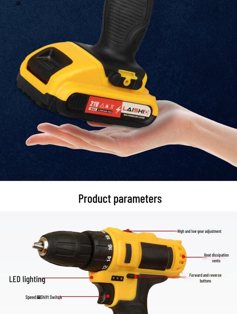 Rechargeable Electric Drill DIY Tool Set