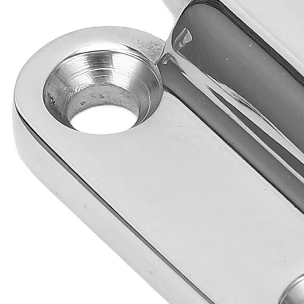 Boats Folding Pad Eye Stainless Steel 316 Rustproof D Tie Down Pad Eye For Yacht RV Trailer Truck Marine Hardware Accessories