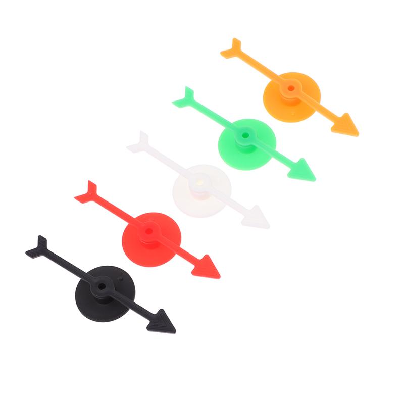 6Pcs Arrow Disc-Spinning Plastic Pawn Chess Board Game And Card Game Accessories