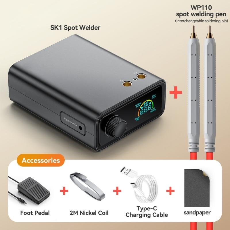 Mini Portable Welding Tool 18650 Battery Nickel Steel Mini Welding Machine With Digital Screen For Metal Sheet Bonding