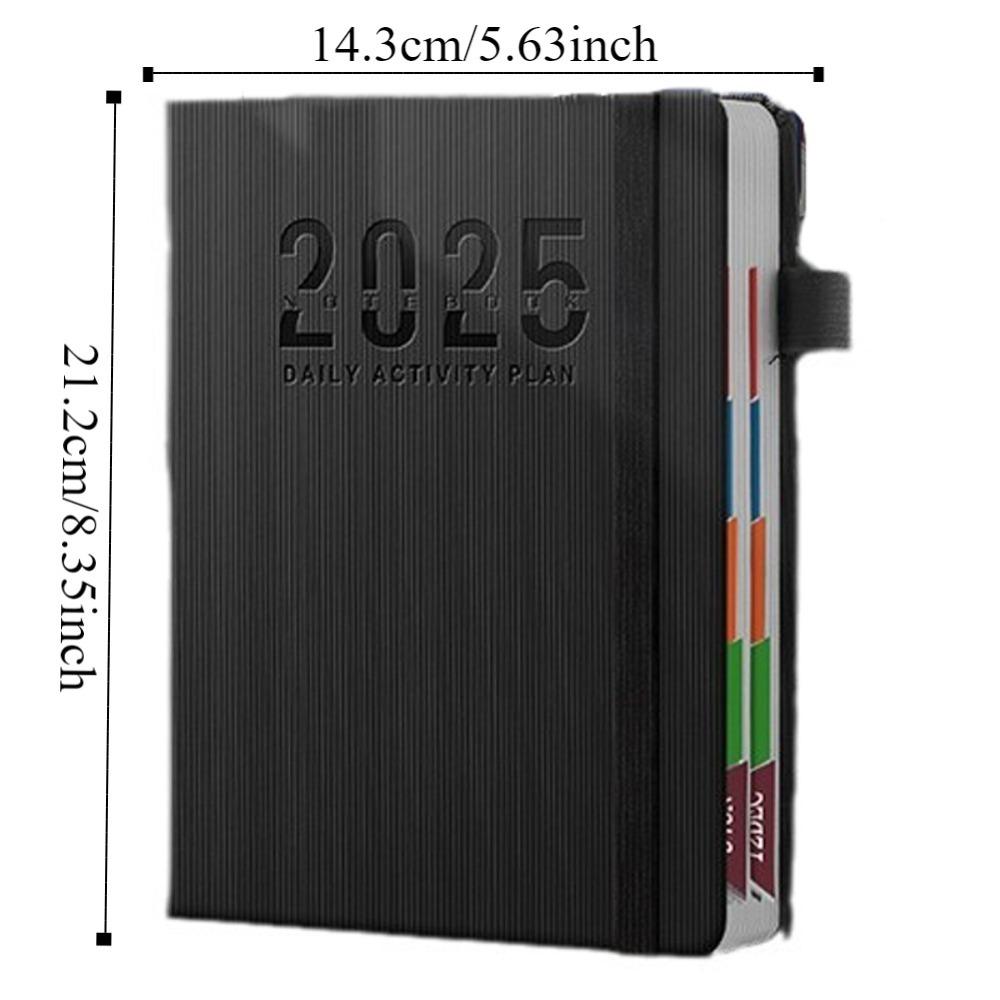 Self Discipline 2025 Schedule Planner Notepad 12 Months 2025 a5 Notebook 365 Day Notebook  School