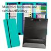 Three Fold A4 Portable Lightweight File Folder Office School Supplies Storage Drawing Paper Document Nurse Clipboard File Folder