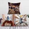 Cartoon R-Remy R-Ratatouille Cute Cushion Cover Living Room Headboard Office Cushion Bedroom Cushion Sofa Nap Time Pillow Case