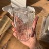 10oz Glas Wasserbecher Twist Faltflasche Haushalt Fruchtsaft Teetasse Lieblicher Bierbecher Ins Stil Koreanische Milchtassen Kaffeetasse