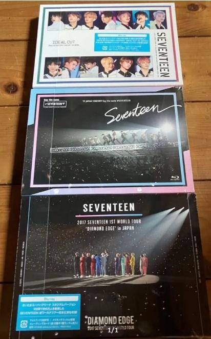 [USED] SEVENTEEN / 3 Blu-rays