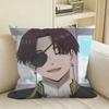 HHayato Suo WWINDBREAKER Square Sofa Pillow Cover Solid Color Living Room Home Decor Cushion Case