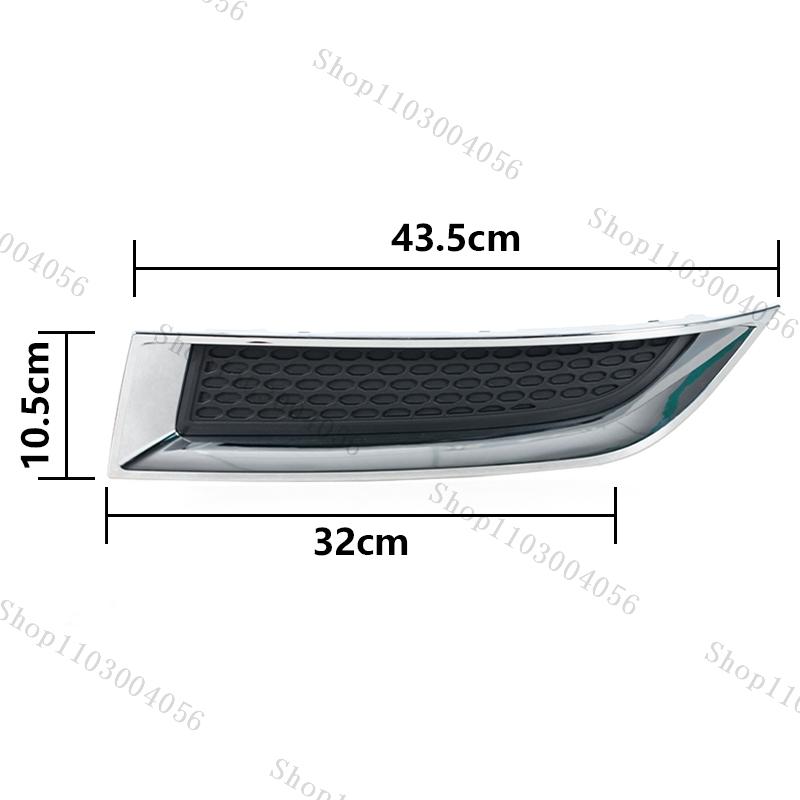 For GMC Acadia 2013 2014 2015 2016 2017 Car Front Bumper Fog Light Frame Lower Intake Grille Fog Light Cover Accessories