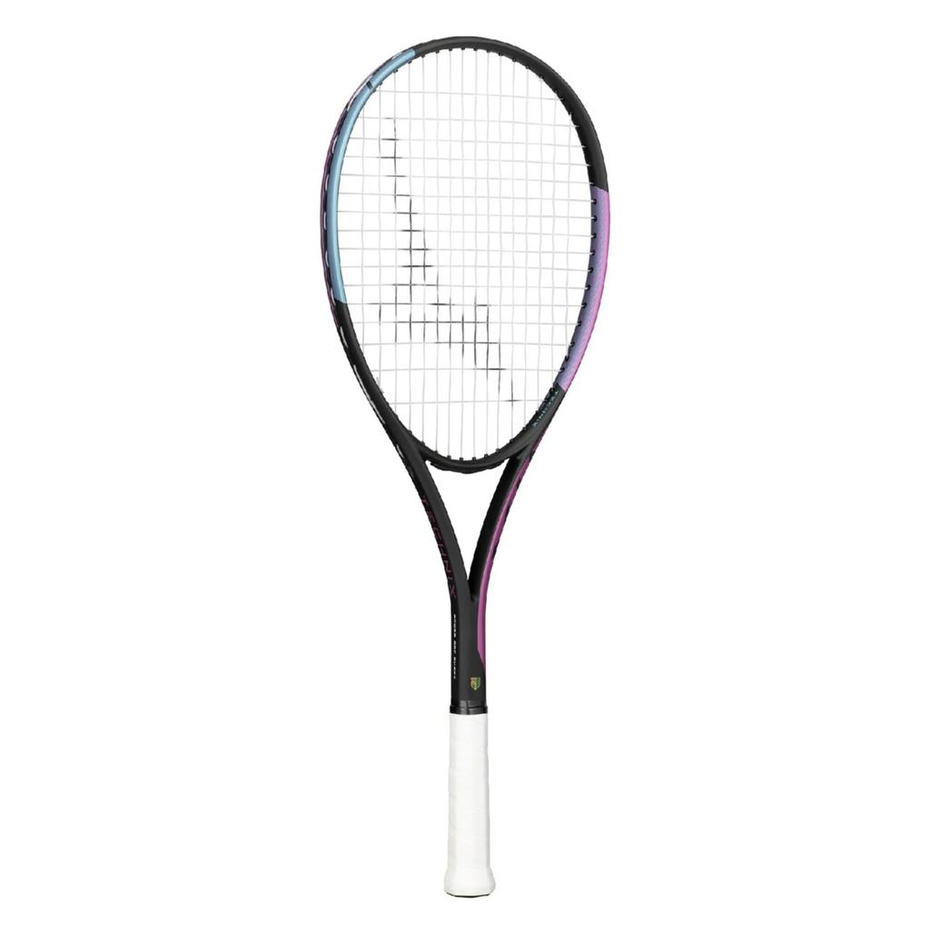 Mizuno Technics 63JTN575 Tenisový Tenisový/Měkký Racket, Černý/Purpurový