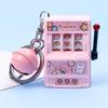 Creative Cartoon Mini Slot Machine Keychain Toy