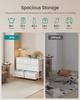 SONGMICS BELLAH Collection - Chest of Drawers, Storage Unit, Steel, for Bedroom, Closet, Hallway, Living Room, 7 Drawers, Modern