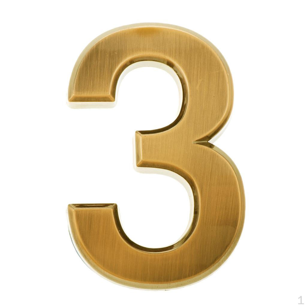 - 0-9 Door Numbers House Address Number Sign