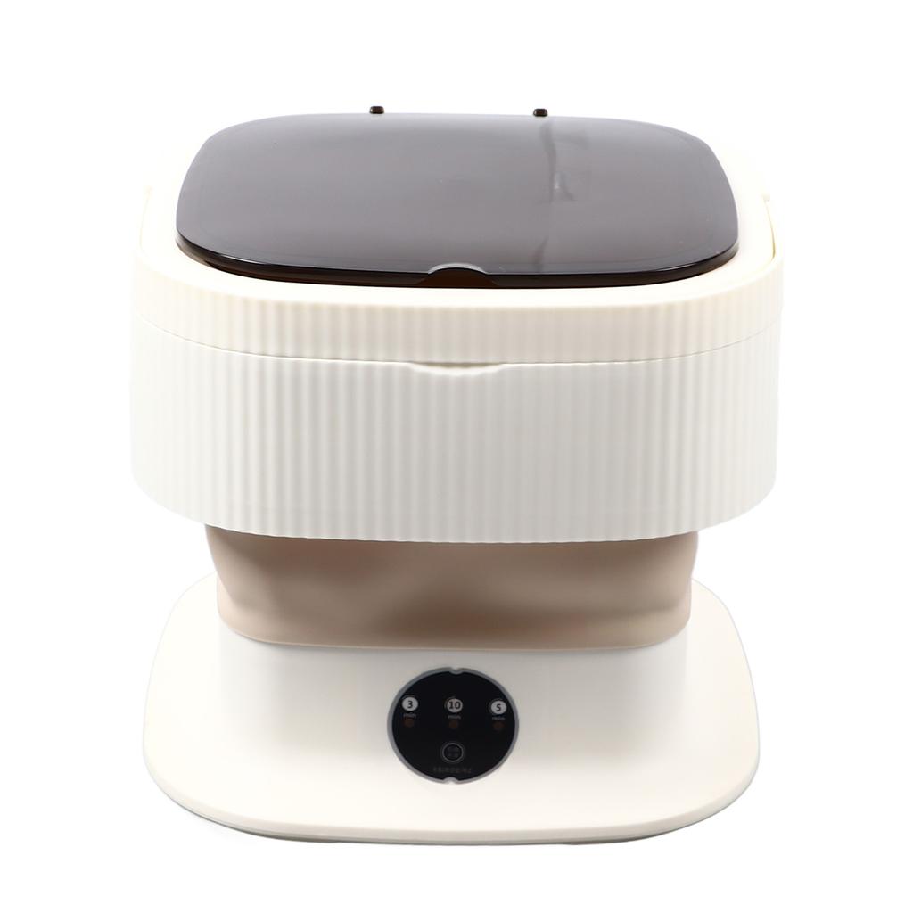 Foldable Washing Machine 10L Capacity Portable Washer for Baby Clothes Underwear Socks