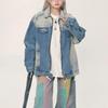 Chaqueta de Motocicleta de Denim Retro Desgastado para Mujer 2026 para Principios de Primavera