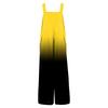 Women's Casual Jumpsuit Sleeveless Fashion Gradient Printed Jumpsuit