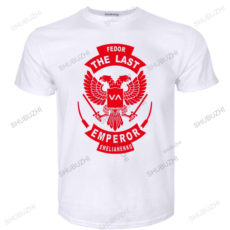 New Fedor Emelianenko T-shirt For Men Dropshipping Summer Short Sleeve Cotton Plus Size Custom Team funny printing Tee tops