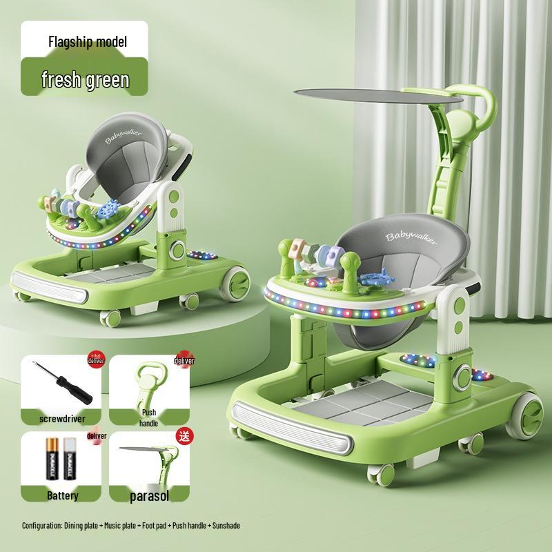 

2024 Многофункциональные детские ходунки: Машина-каталка для обучения ходьбе