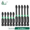 "Green Forest High-Impact Magnetic Cross Hand Drill Set with German-Imported Screwdriver Bits"
