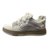 Li Ning Slip Resistant Slip Resistant Low Top Skateboard Shoes Women's Beige AECT076-3