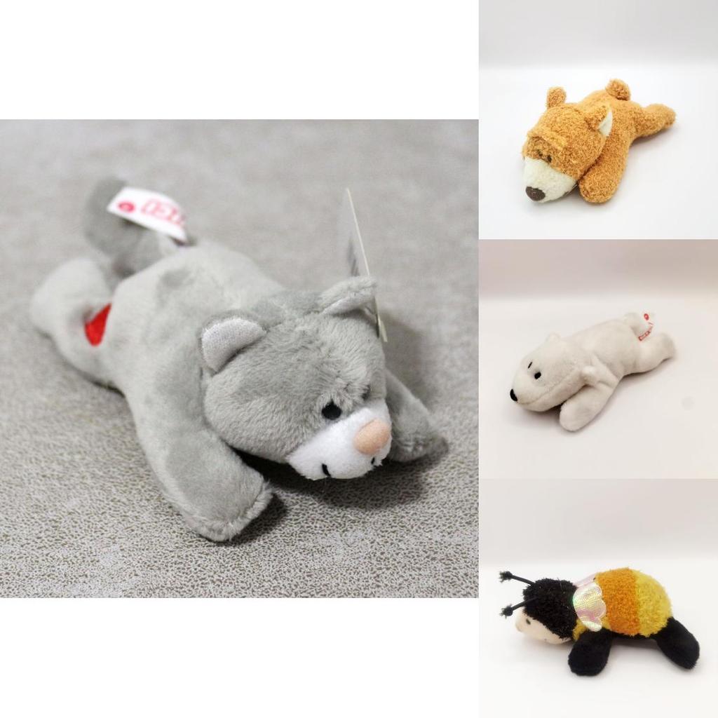 Imán de Nevera Adorable Animal de Peluche Serie Jungla León y Tigre Realistas Imanes de Dibujos Animados