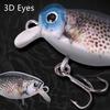 5 sztuk przynęt Crank Baits Topwater Hard Fishing Lure na pstrąga Bass Perch z pudełkiem, zestaw przynęt Boat Ocean Lures