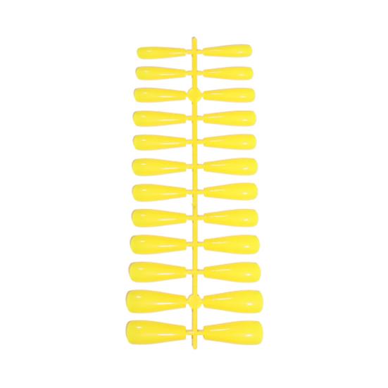 24Pcs/Sheet False Nails Full-cover Removable Colored Stylish Nail Art Artificial Tips for Professional