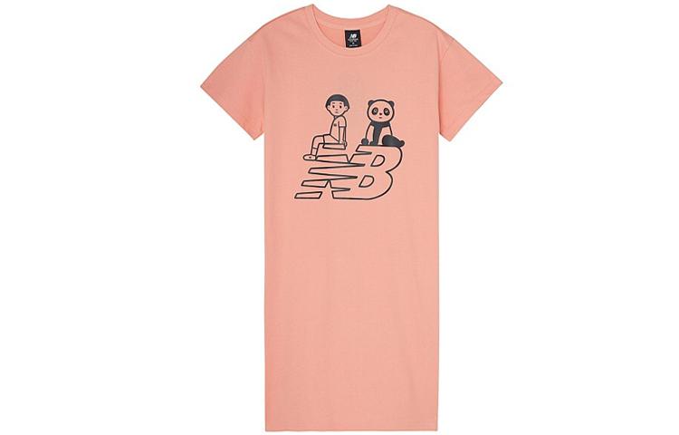 New Balance Noritake Collection Short Sleeved Dress Asian Version Women s Pink AWD02380-PCH XS