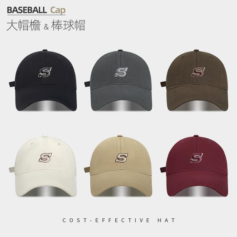 High-Quality Big Head Circumference Shows The Face Small Baseball Cap Children Spring And Summer Outdoor Simple And Versatile Sunshade Cap Men