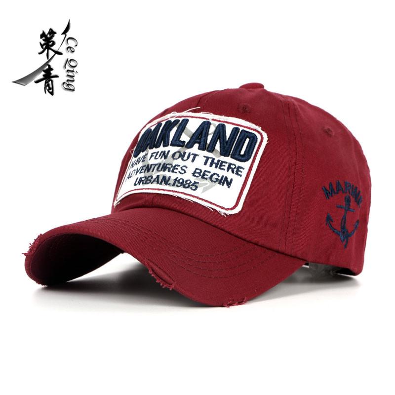 Bestickte Schirmmütze Damen Frühling Sommer Herbst neue Mode Sonnenschutz Visier Baumwolle Baseballkappe Herren Trend