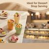 Colorful Ceramic Ice Cream Cups Dessert Coffee Mug With Waffle Cone Design Cute Aesthetic For Home Cafe Afternoon Tea Party Use