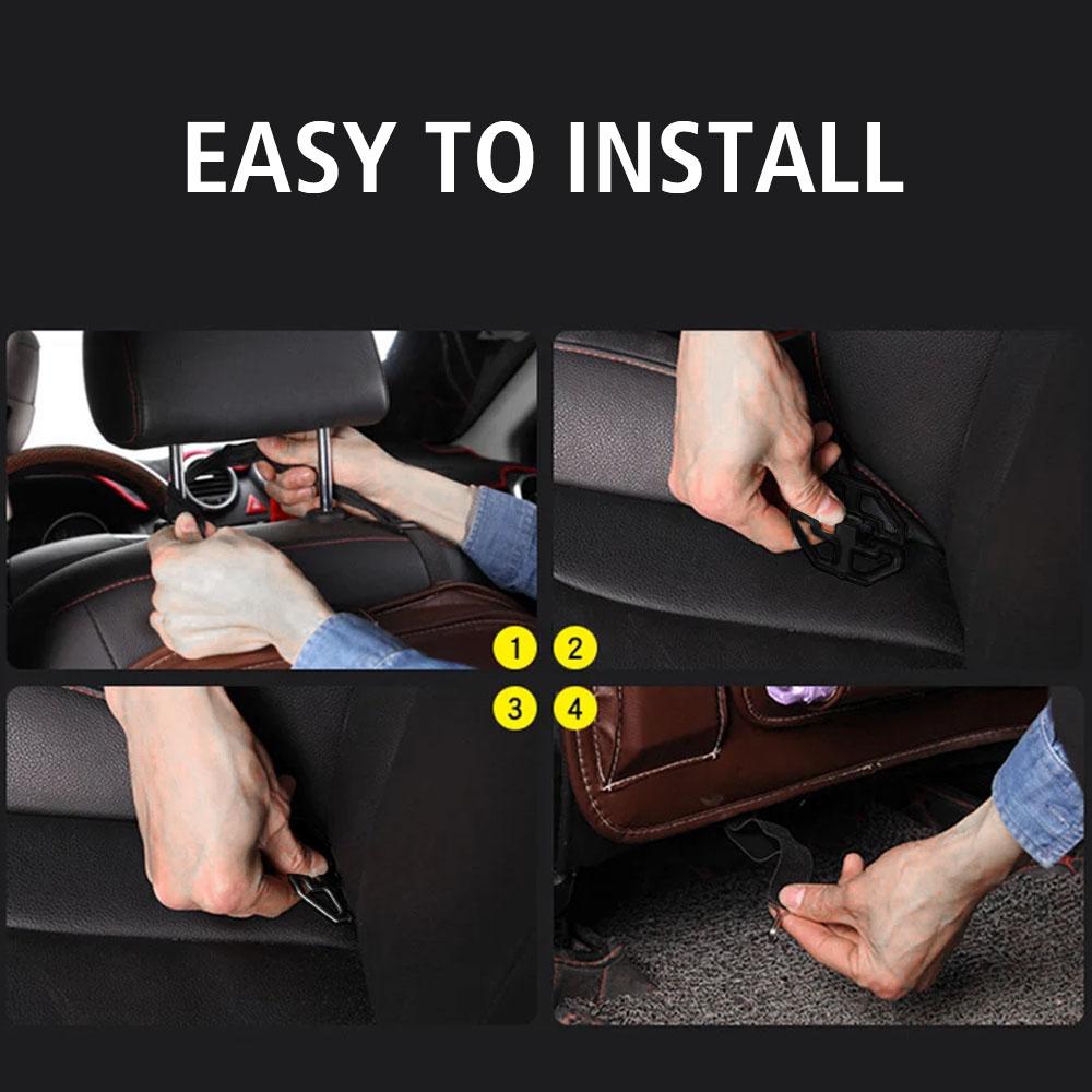 Auto Seat Back Pocket Auto Interior Supplies For Car Truck SUV Van Car Backseat Storage Bag Upgrade Rear Seat Trunk Organizer Car Accessories