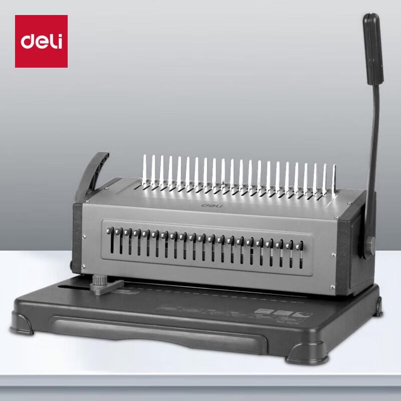 

Deli 3874 21-Hole Comb Binding Machine