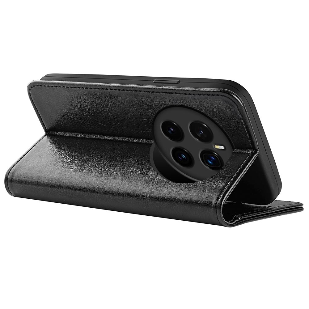 For Honor Magic7 5G Wallet Case Crazy Horse Texture Stand Leather Phone Cover