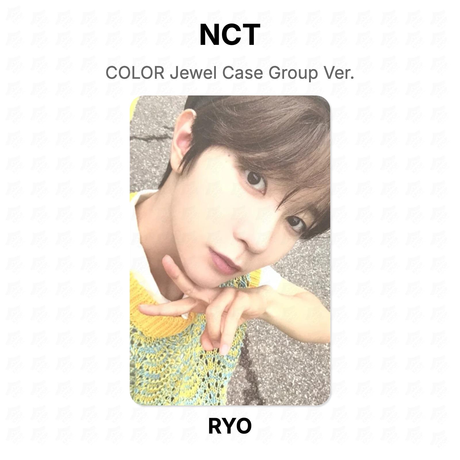 NCT COLOR Jewel Case Group Ver. Official Photocard RYO