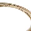 no brand  #13(JP Size) ring K18 yellow gold Women
