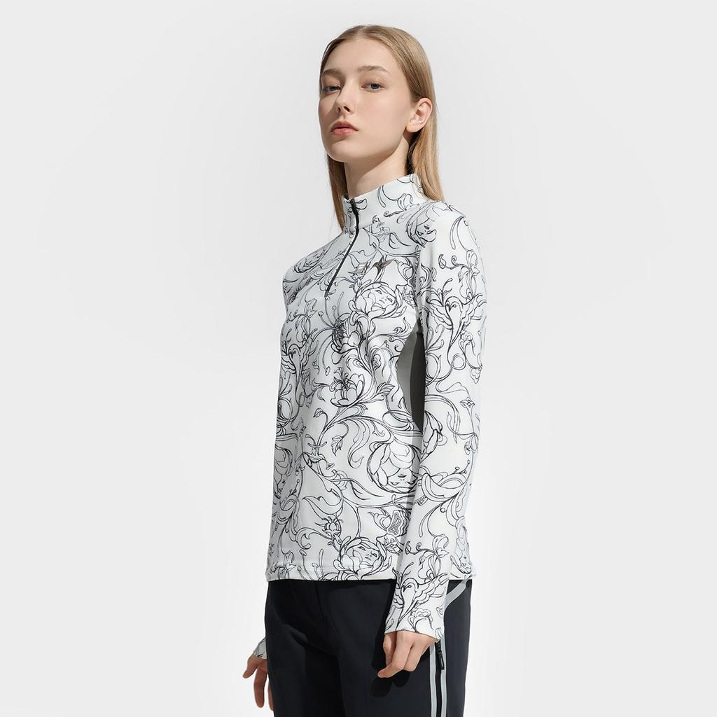 New FILA T Shirt Women's All Over Print A11W446205FZA