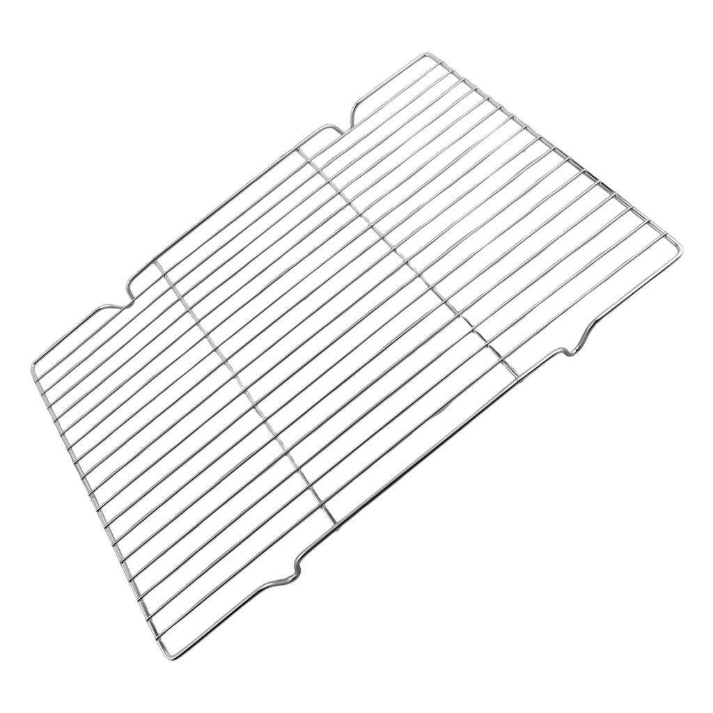 Grid Shaped Stainless Steel Grill Grilling Mesh Net for BBQ Parties