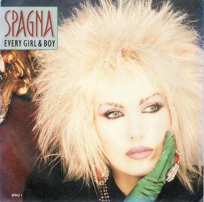 7-Zoll-Single IVANA SPAGNA - Every Girl & Boy SPAG1 CBS 1988 UK Dance & Electronica Gebraucht