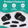 20PCS Baseball Hat Inserts Breathable Polyester Hat Liner Support Baseball Cap Shapers for Travel and Daily Storage