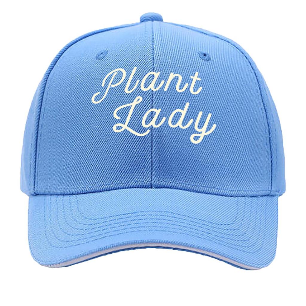 PLANT LADY Vintage Soft Breathable Adjustable Dad Hat Suitable for Women and Unisex Gardening Outdo Sandwich Baseball Cap