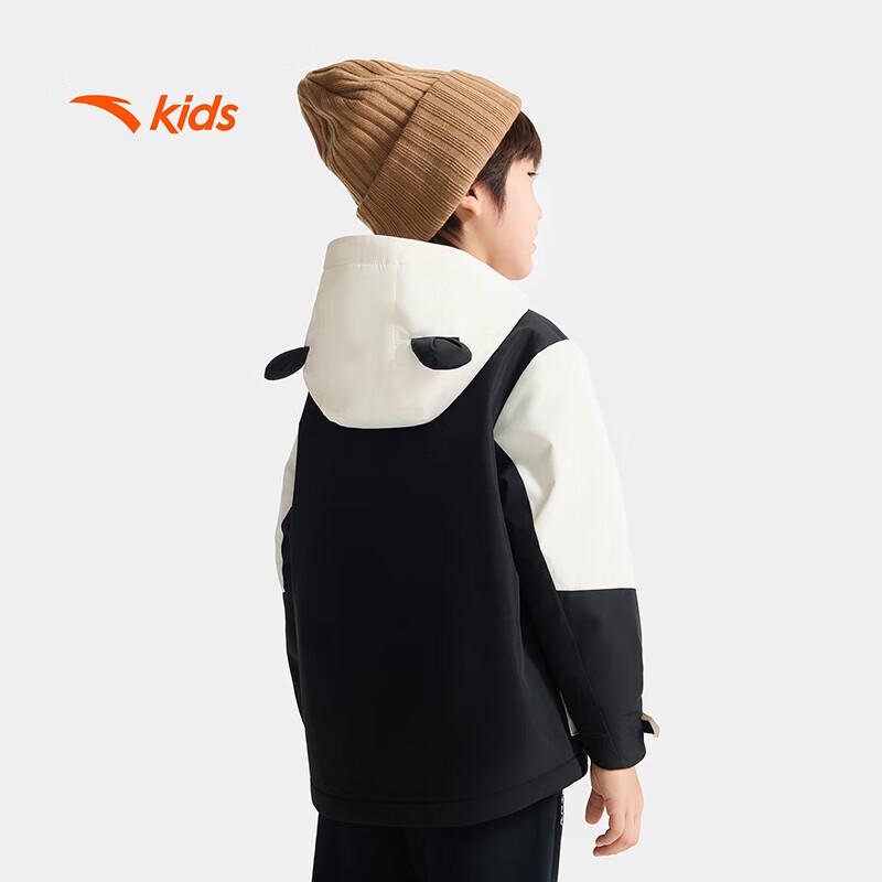 Anta Kids' 2025 Winter Warm Fleece Hooded Jacket A72549601