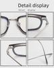 Yong Empire Pure Titanium Ultra-Light Business Square Glasses Frame