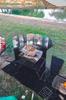 3-in-1 Compact Fire Pit, BBQ Stove, and Lightweight Camping Gear with Storage Case (Ash Pile Set Version)