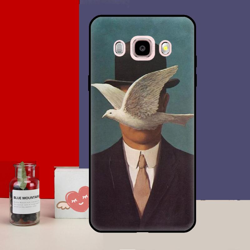 Rene Magritte Case For Samsung Galaxy J4 J6 Plus 2018 J8 A6 A7 A8 A9 J1 A3 A5 2016 J3 J5 J7 2017 Cover