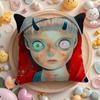 H-Hikari Shimoda IllustrationS Cushion Cover Home & Car Multi-Scene Pillow Cover - Reversible, Soft & Durable for Daily Use