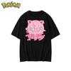 Pokémon Anime Jigglypuff Printed Tshirt Mens and Womens Tshirt Mens Top Harajuku Y2K Tshirt 2026 Summer New Tee Streetwear