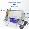 Compact Ultrasonic Cleaner for Industrial Parts & Dental Labs
