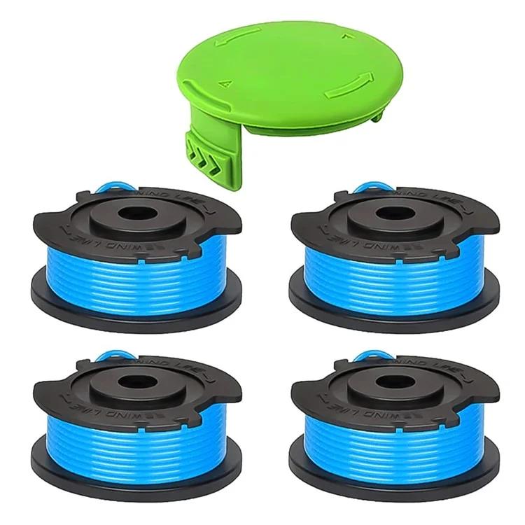 

Для газонокосилки Greenworks BST4000 / ST40L00 / 2100702 4 катушки с леской + 1 колпачок катушки, 29252 и 29092