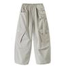 Girls' Korean Style Wide-Leg Cargo Pants - Spring/Autumn 2025 Collection