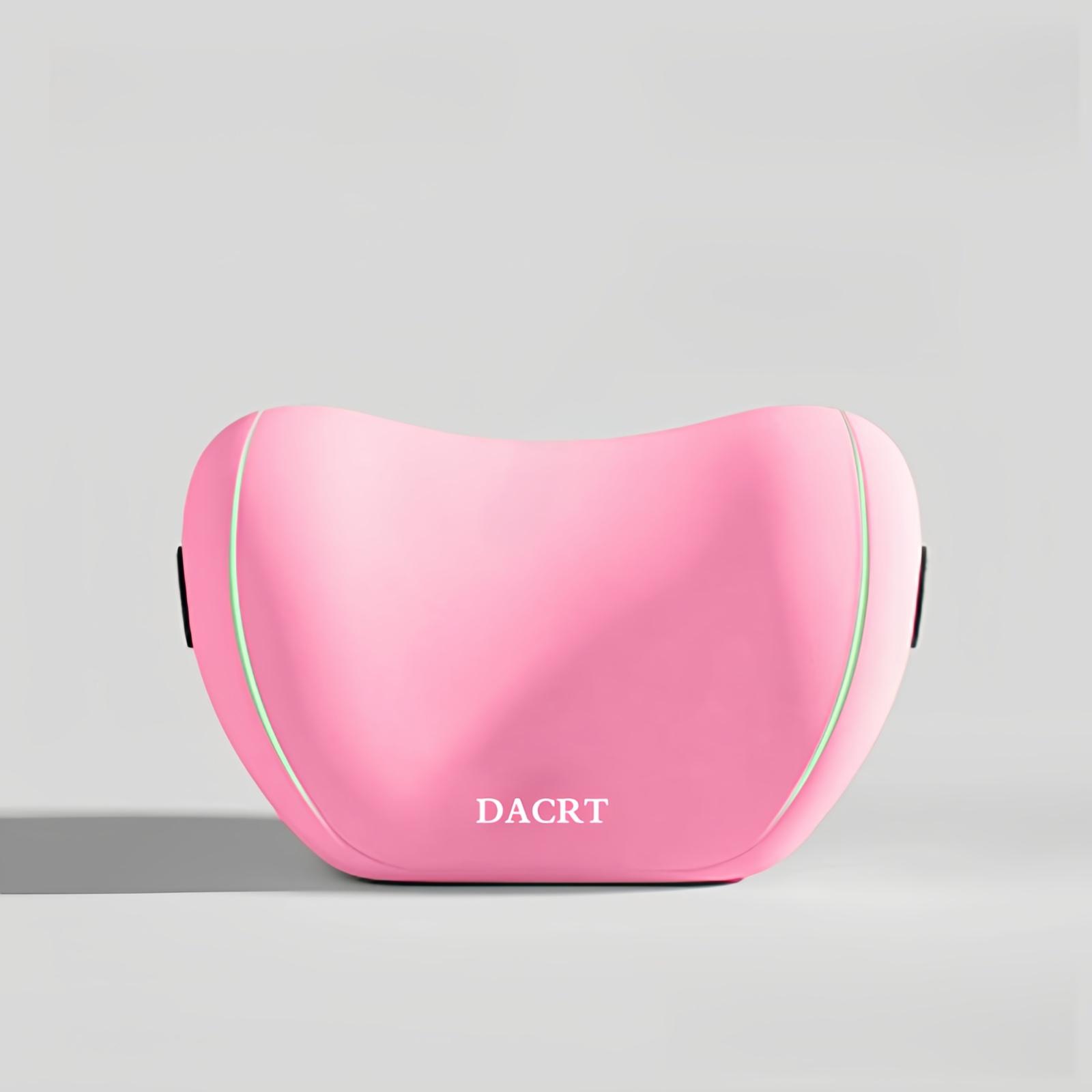 

Car Headrest Lumbar Support Set Seat Neck Pillow Lumbar Support Lumbar Cushion Comfortable Support Neck Protector Headrest Lumbar Support рожевий